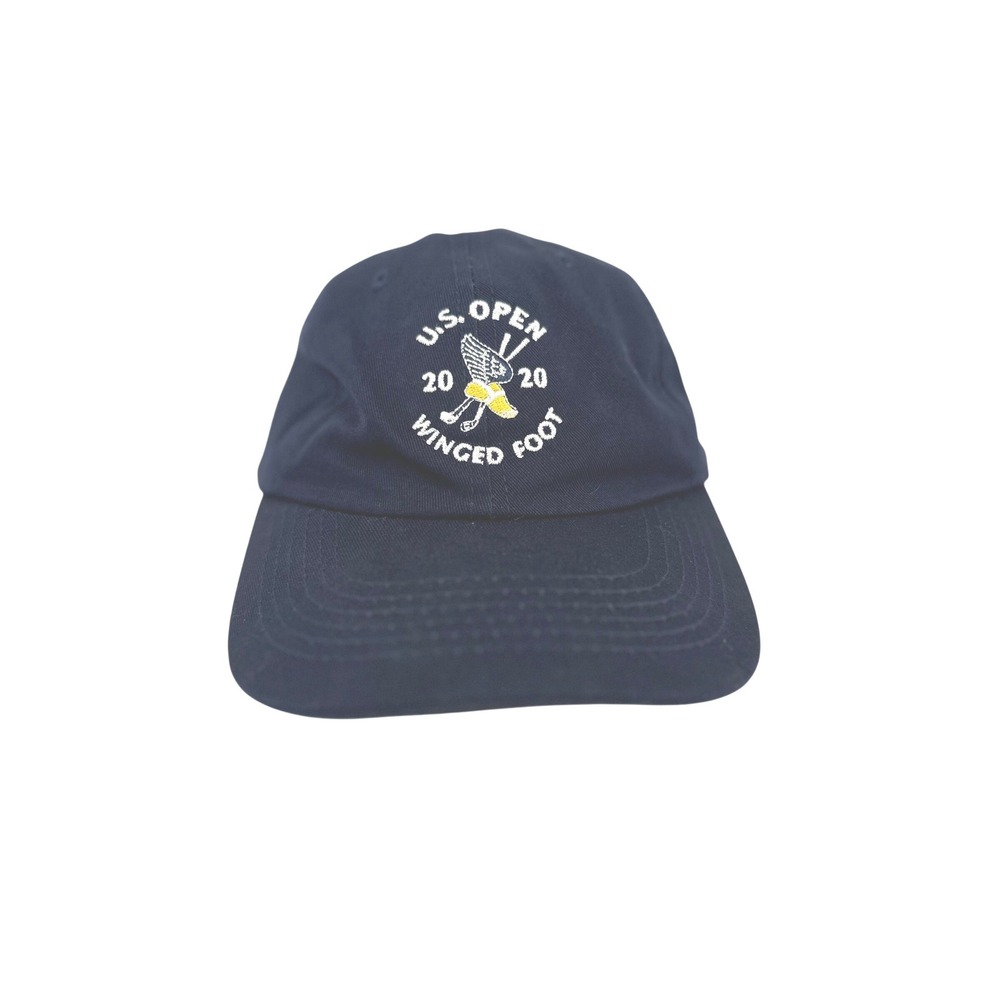 US Open 2020 Winged Foot USGA Golf Baseball Cap Navy Blue USGA Member Adjustable